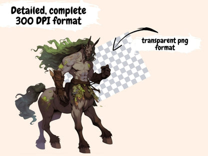 Centaurs Watercolor Clipart centaur clipart - Wonders Artist