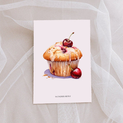 Cherries Watercolor Clipart cherries clipart - Wonders Artist