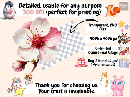 Cherry Blossoms Clipart blossom flowers png - Wonders Artist