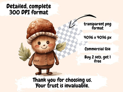 Chestnut Watercolor Clipart autumn nut clipart - Wonders Artist