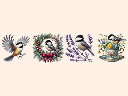 Chickadee Clipart bird clipart - Wonders Artist
