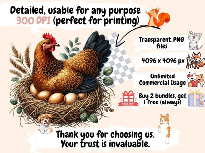 Chickens & Roosters Clipart Chicken clip art - Wonders Artist