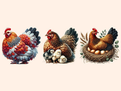 Chickens & Roosters Clipart Chicken clip art - Wonders Artist