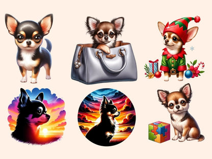 Chihuahuas Clipart cartoon chihuahua - Wonders Artist