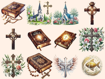 Christian Motifs Clipart christian clipart - Wonders Artist