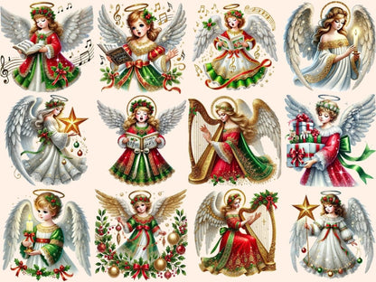 Christmas Angels Clipart Angel Clipart - Wonders Artist