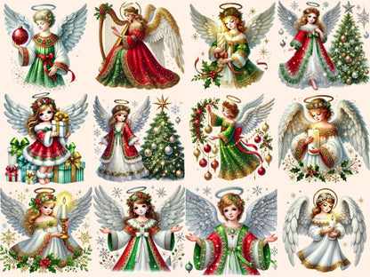 Christmas Angels Clipart Angel Clipart - Wonders Artist