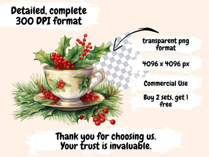 Christmas Antiques Watercolor Clipart antique clipart - Wonders Artist