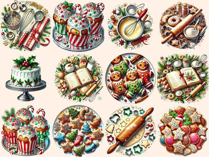 Christmas Baking (P2) Clipart Baking Clipart - Wonders Artist