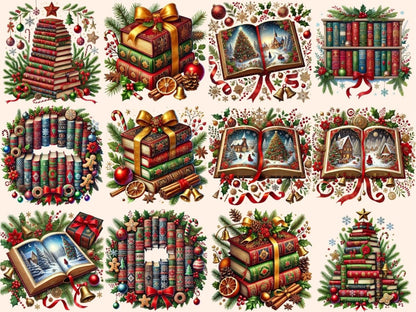 Christmas Books Clipart Book of Christmas - Wonders Artist