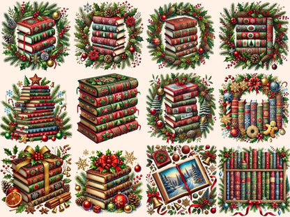 Christmas Books Clipart Book of Christmas - Wonders Artist