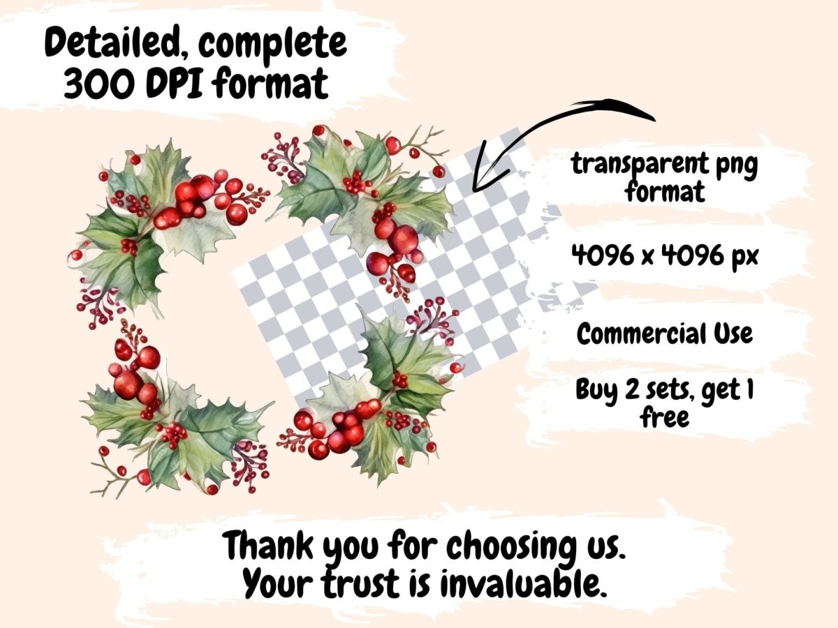 Christmas Borders Watercolor Clipart christmas border png - Wonders Artist