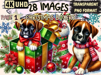 Christmas Boxers Clipart Boxer Clipart - Wonders Artist