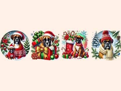 Christmas Boxers Clipart Boxer Clipart - Wonders Artist