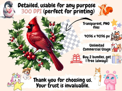 Christmas Cardinals Clipart cardinal bird png - Wonders Artist