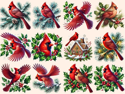 Christmas Cardinals Clipart cardinal bird png - Wonders Artist