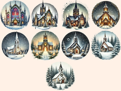 Christmas Churches Clipart Christmas Chapel - Wonders Artist