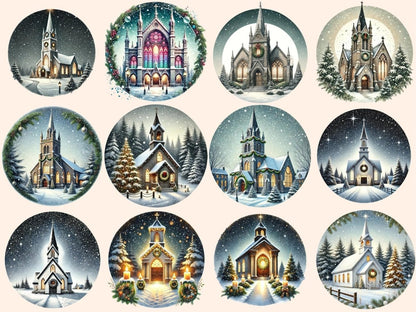 Christmas Churches Clipart Christmas Chapel - Wonders Artist