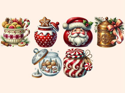 Christmas Cookie Jars Clipart christmas jar png - Wonders Artist