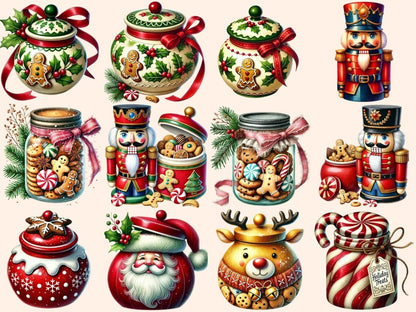 Christmas Cookie Jars Clipart christmas jar png - Wonders Artist