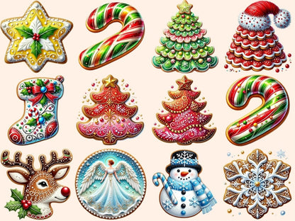 Christmas Cookies Clipart Christmas Baking Art - Wonders Artist