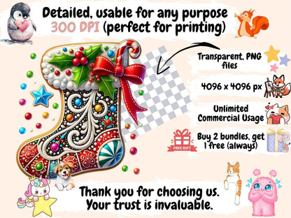 Christmas Cookies Clipart Christmas Baking Art - Wonders Artist