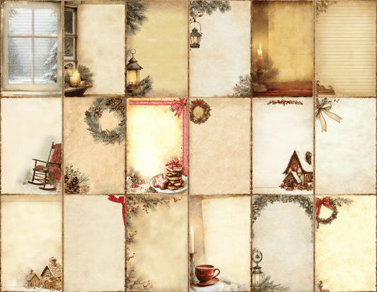 Christmas Cottage Journal Pages
