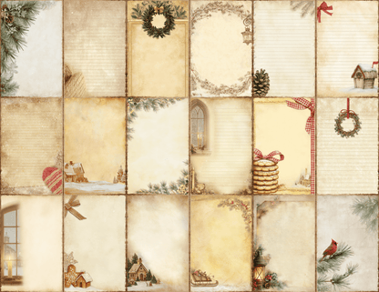 Christmas Cottage Journal Pages All Bundles Journal Pages new bundles all - WondersArtist