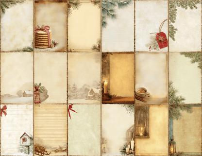 Christmas Cottage Journal Pages All Bundles Journal Pages new bundles all - WondersArtist