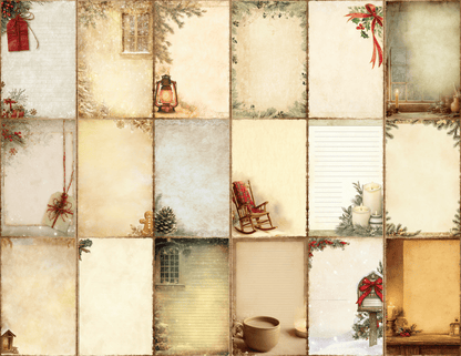Christmas Cottage Journal Pages All Bundles Journal Pages new bundles all - WondersArtist