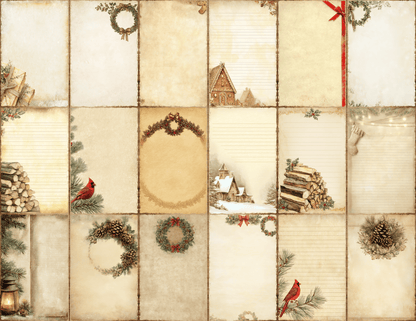 Christmas Cottage Journal Pages All Bundles Journal Pages new bundles all - WondersArtist