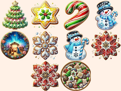 Christmas Cupcakes Clipart Christmas Baking - Wonders Artist