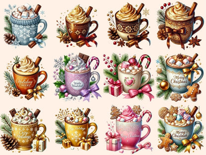 Christmas Drinks Clipart christmas beverage - Wonders Artist