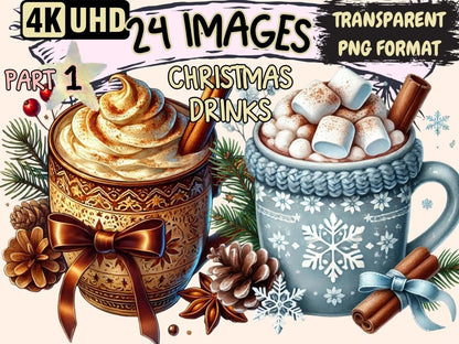 Christmas Drinks Clipart christmas beverage - Wonders Artist