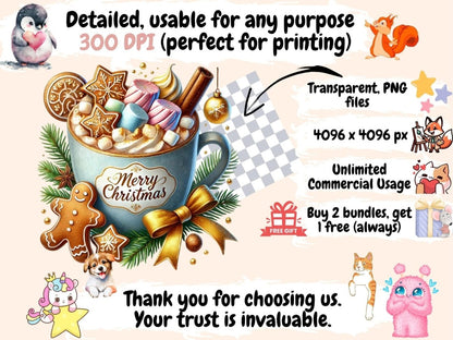 Christmas Drinks Clipart christmas beverage - Wonders Artist