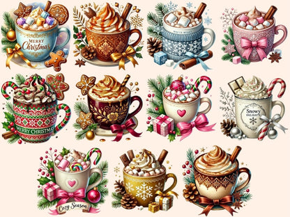 Christmas Drinks (P2) Clipart christmas beverage - Wonders Artist