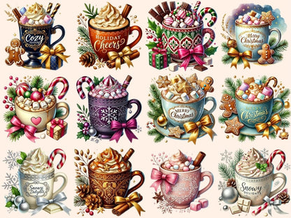 Christmas Drinks (P2) Clipart christmas beverage - Wonders Artist