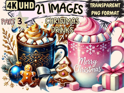 Christmas Drinks (P3) Clipart christmas beverage - Wonders Artist