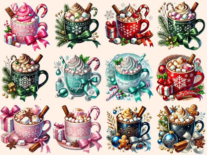 Christmas Drinks (P3) Clipart christmas beverage - Wonders Artist