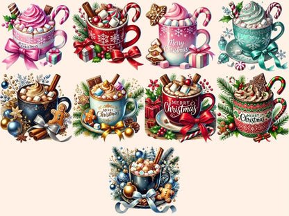 Christmas Drinks (P3) Clipart christmas beverage - Wonders Artist