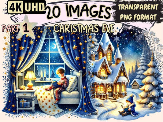 Christmas Eve Clipart beautiful x - mas png - Wonders Artist