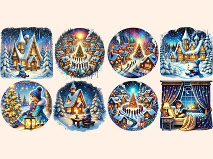 Christmas Eve Clipart beautiful x - mas png - Wonders Artist