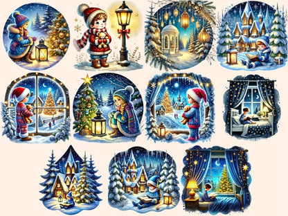 Christmas Eve (P2) Clipart beautiful x - mas png - Wonders Artist