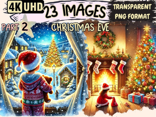 Christmas Eve (P2) Clipart beautiful x - mas png - Wonders Artist