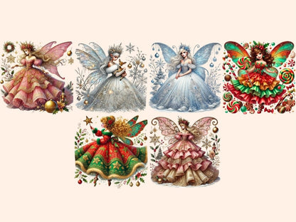Christmas Fairies Clipart christmas clipart - Wonders Artist