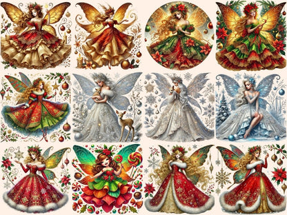 Christmas Fairies Clipart christmas clipart - Wonders Artist