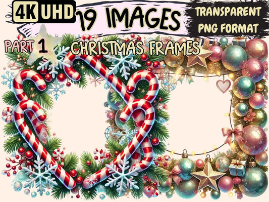 Christmas Frames Clipart Christmas Border Art - Wonders Artist