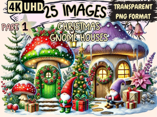 Christmas Gnome Houses Clipart Christmas Gnome png - Wonders Artist