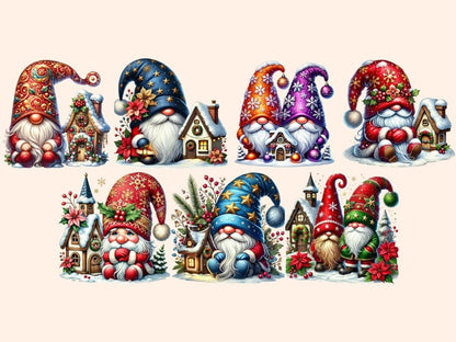 Christmas House Gnomes Clipart Christmas House png - Wonders Artist