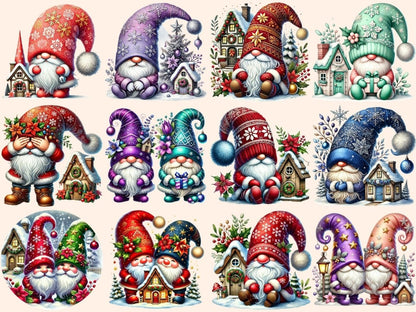 Christmas House Gnomes Clipart Christmas House png - Wonders Artist